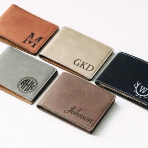 Personalized Leather Wallet for Him