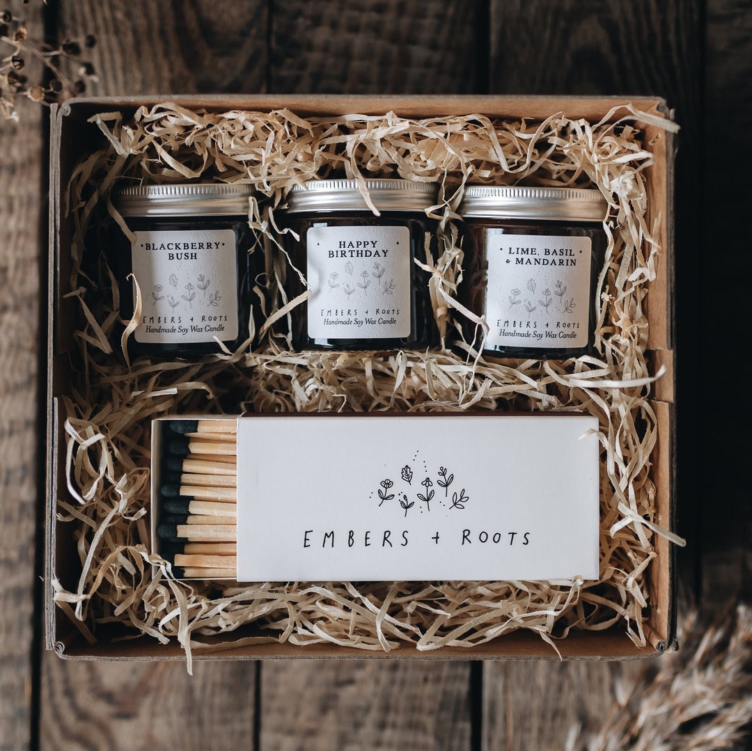 Luxury Scented Soy Candle Set
