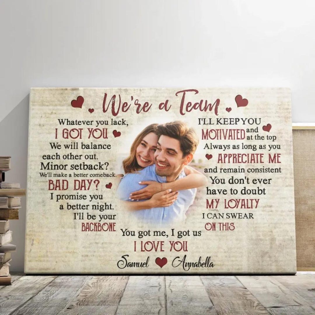 Personalized Photo Canvas Print