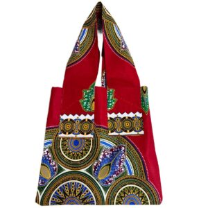 Ankara Print Tote Bag