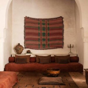 Handwoven Kente-Inspired Cushion Cover Set
